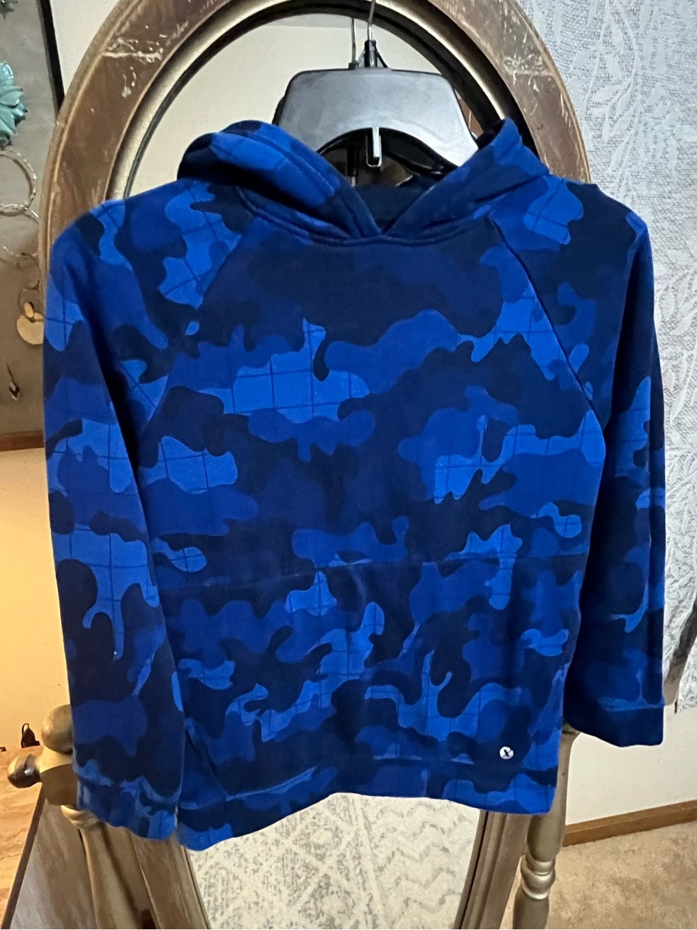 Xersion Blue Camo Hoodie for Kids